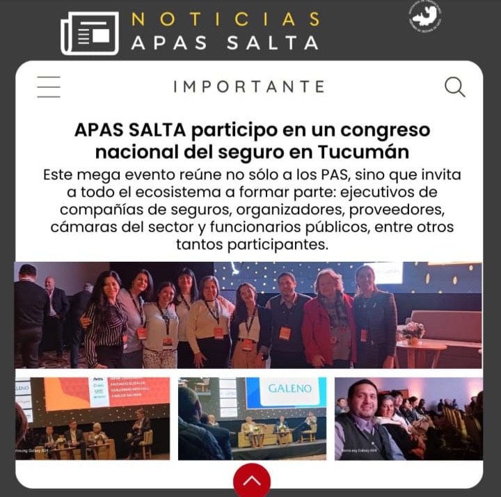 APAS SALTA PARTICIO EN CONGRESO