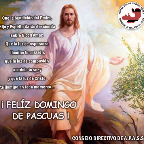 ¡ FELÍZ DOMINGO DE PASCUA !