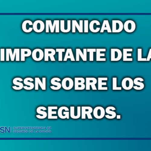 Comunicado sobre el Seguro de Vehículos Automotores y/o Remolcados