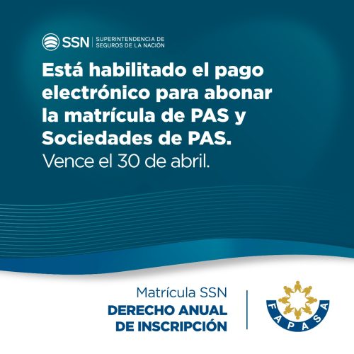 PAGO ANUAL DE MATRÍCULA DE PAS 2021