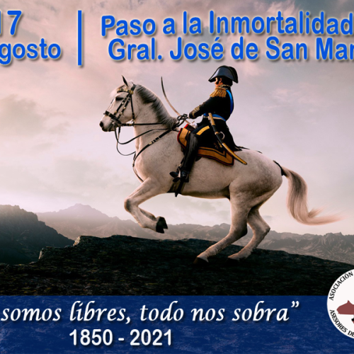 17 de Agosto |171º Aniversario del fallecimiento del Gral. José de San Martín.